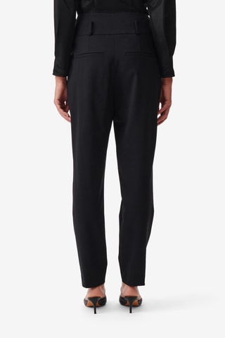 Wollen Broek Hoge Taille Ijonac - Zwart