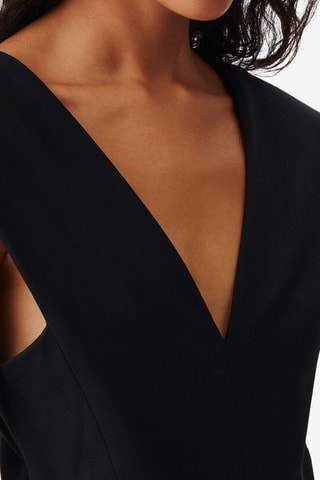 Scheerwollen Jumpsuit Isisa - Zwart