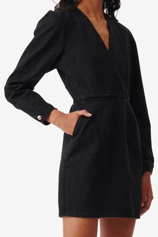 Rechte Jurk Dora - Zwart