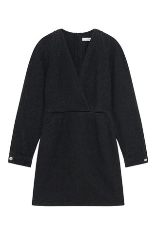 Rechte Jurk Dora - Zwart