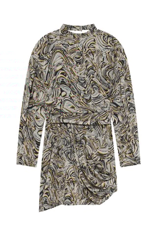 Rechte Zijde Jurk Francia - Beige en Ecru