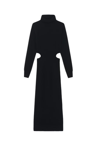 Kasjmier Trui-jurk Isao - Zwart