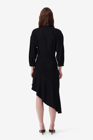 Lange Jurk Izae - Zwart