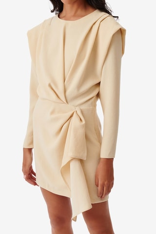 Rechte Jurk Mitzi - Beige