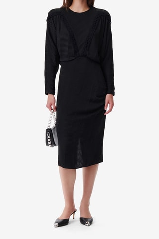 Midi-jurk Nicoa - Zwart