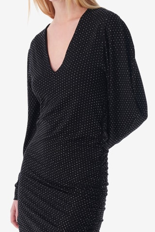 Nauwaansluitende Jurk Nitte - Zwart