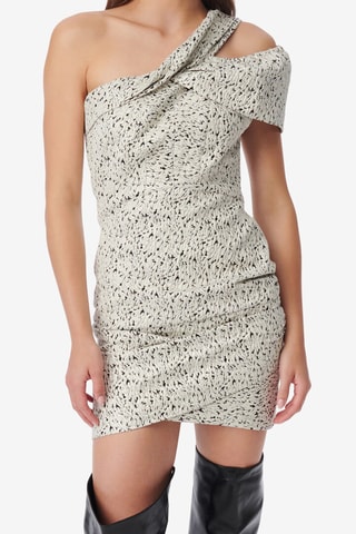 Asymmetrische Jurk Ophely - Wit