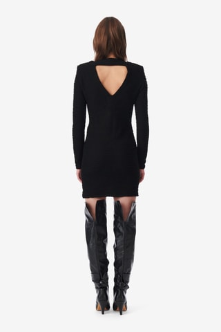 Nauwaansluitende Jurk Othilie - Zwart