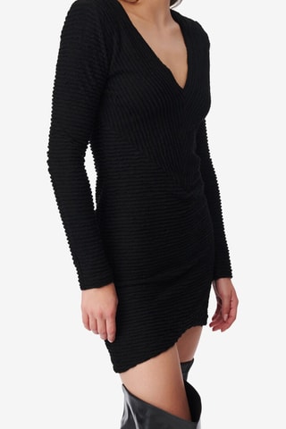 Nauwaansluitende Jurk Othilie - Zwart