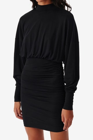 Nauwaansluitende Jurk Viggo - Zwart