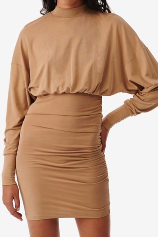 Nauwaansluitende Jurk Viggo - Lichtcamel