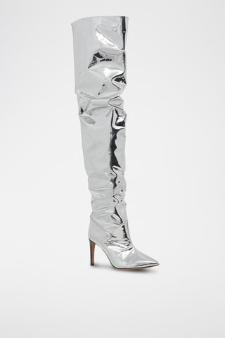 Lieslaarzen Eva Mirror - Zilverkleurig