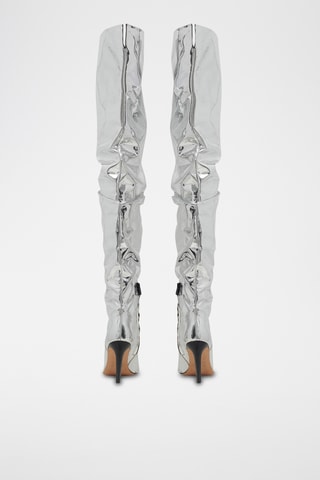 Lieslaarzen Eva Mirror - Zilverkleurig