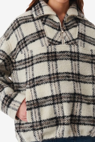 Wollen en Alpacawollen Trui Bika - Ecru