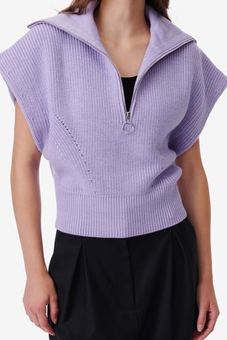 Merinoswollen Trui Avona - Lichtpaars