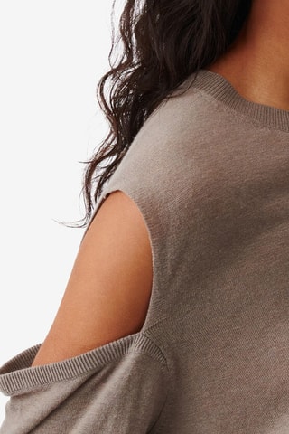 Wollen, Zijde en Kasjmier Trui Hastin - Grijs