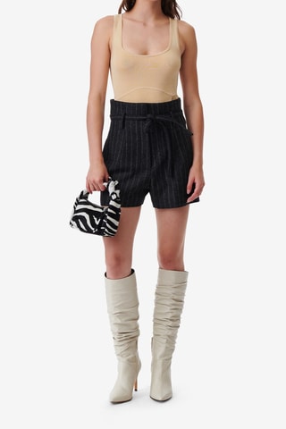 Zijde Top Shimas - Beige