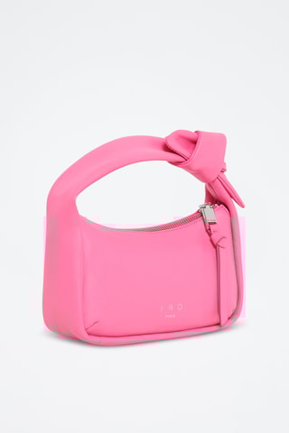 Lamsleren Handtas Noue Baby - Fuchsia