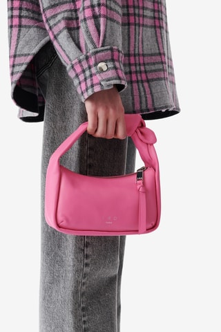 Lamsleren Handtas Noue Baby - Fuchsia