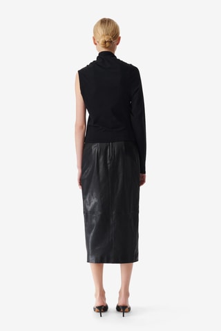 Biologisch Katoenen Top Ilento - Zwart