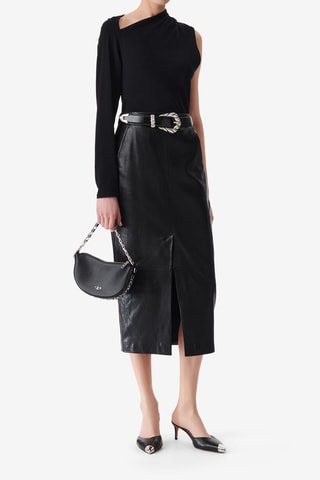 Biologisch Katoenen Top Ilento - Zwart