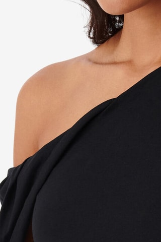 Biologisch Katoenen Top Irine - Zwart