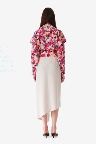 Zijde Top Martina - Ecru