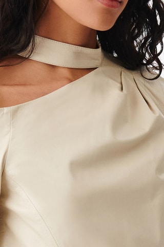 Lamsleren Top Nensi - Ecru