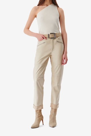 Asymmetrische Top Pivo - Wit