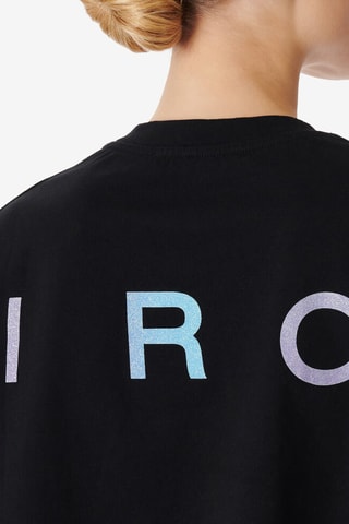 Cropped T-shirt Awinita - Zwart