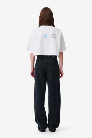 Cropped T-shirt Awinita - Wit