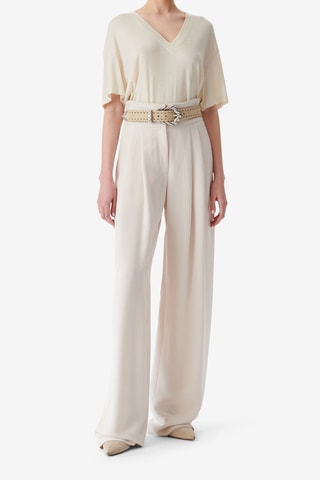 Oversized T-shirt Ferio - Wit