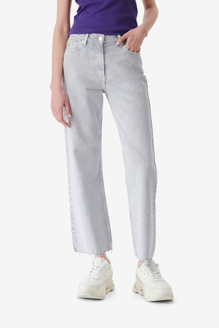 Bootcut Jeans Hoge Taille Aiden - Lichtgrijs