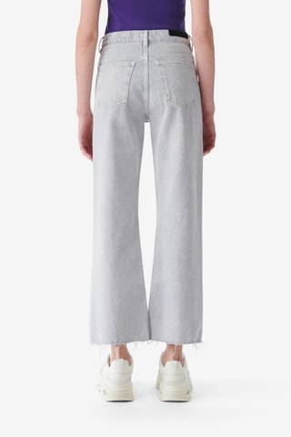 Bootcut Jeans Hoge Taille Aiden - Lichtgrijs