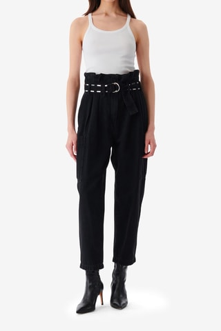 Jeans Jeans Hoge Taille Malti - Zwart