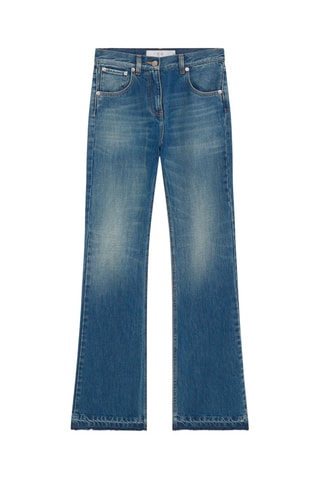 Jeans Hoge Taille Flare Cut Polini - Kobaltblauw
