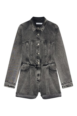 Jeans Playsuit Tilli - Antraciet