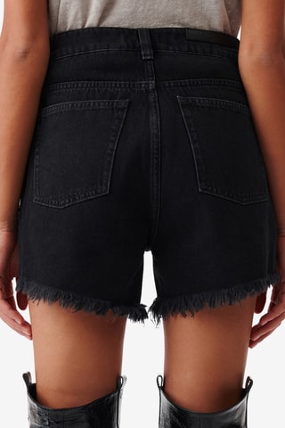 Wijde Spijkershort Altom - Zwart