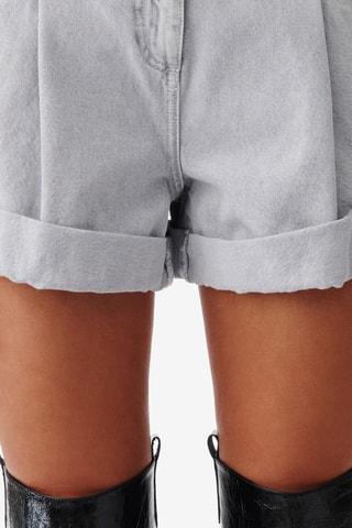 Spijkershort Moca - Lichtgrijs
