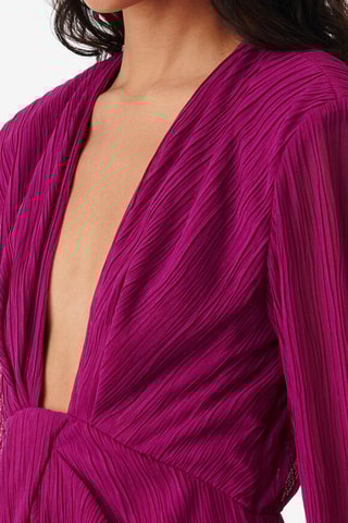 Midi-jurk Alofi - Fuchsia