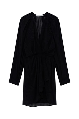 Wikkeljurk Alvina - Zwart