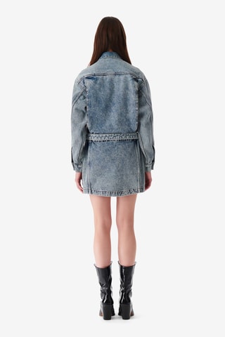 Spijkershirtjurk Glacia - Blauw