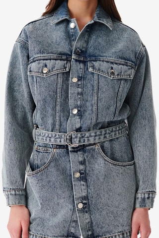 Spijkershirtjurk Glacia - Blauw