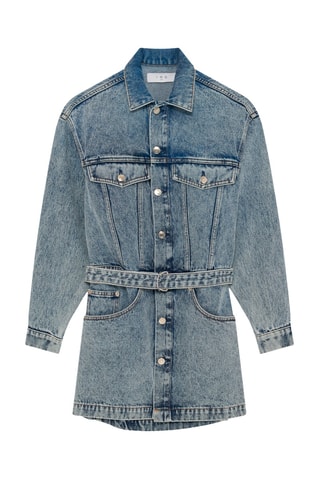 Spijkershirtjurk Glacia - Blauw