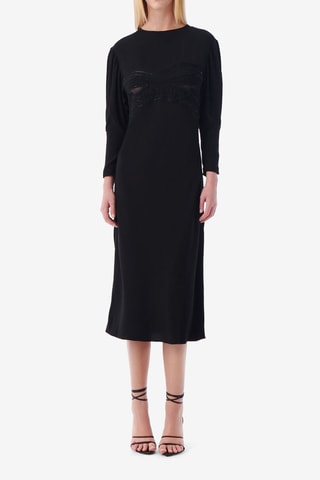 Midi-jurk Maldi - Zwart