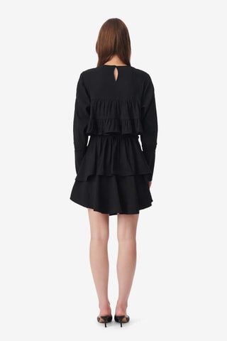 Jurk met Ruches Micha - Zwart