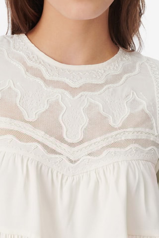 Jurk met Ruches Micha - Ecru