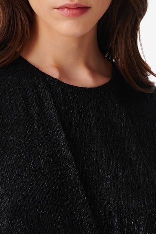 Gedrapeerde Jurk Nowen - Zwart