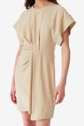 Rechte Jurk Pena - Beige