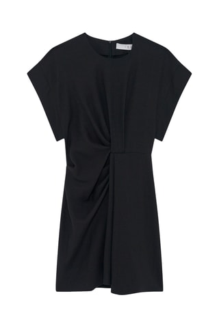 Rechte Jurk Pena - Zwart